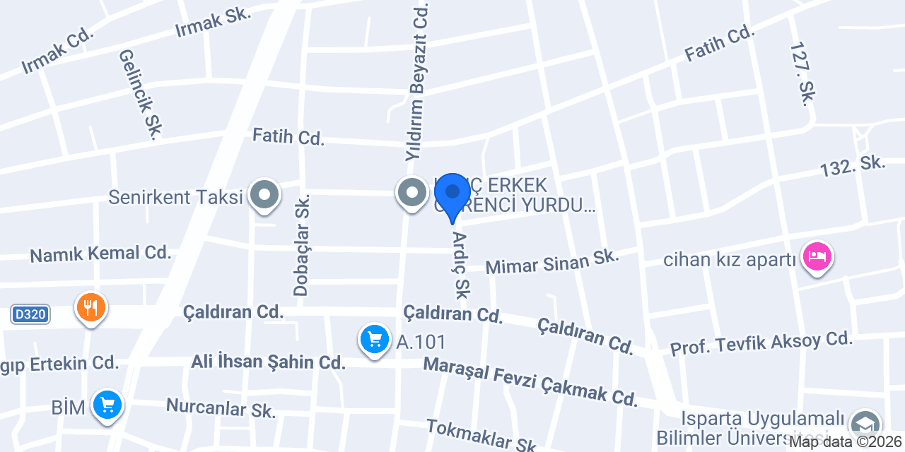 Akpınar Apartları konumu