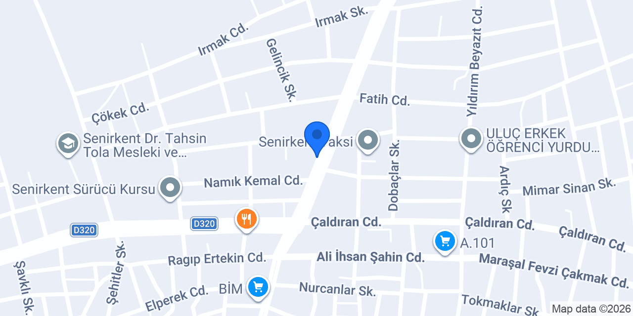 SENİRKENT TEKNİK TARIM konumu