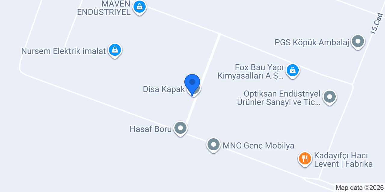 Disa Kapak konumu
