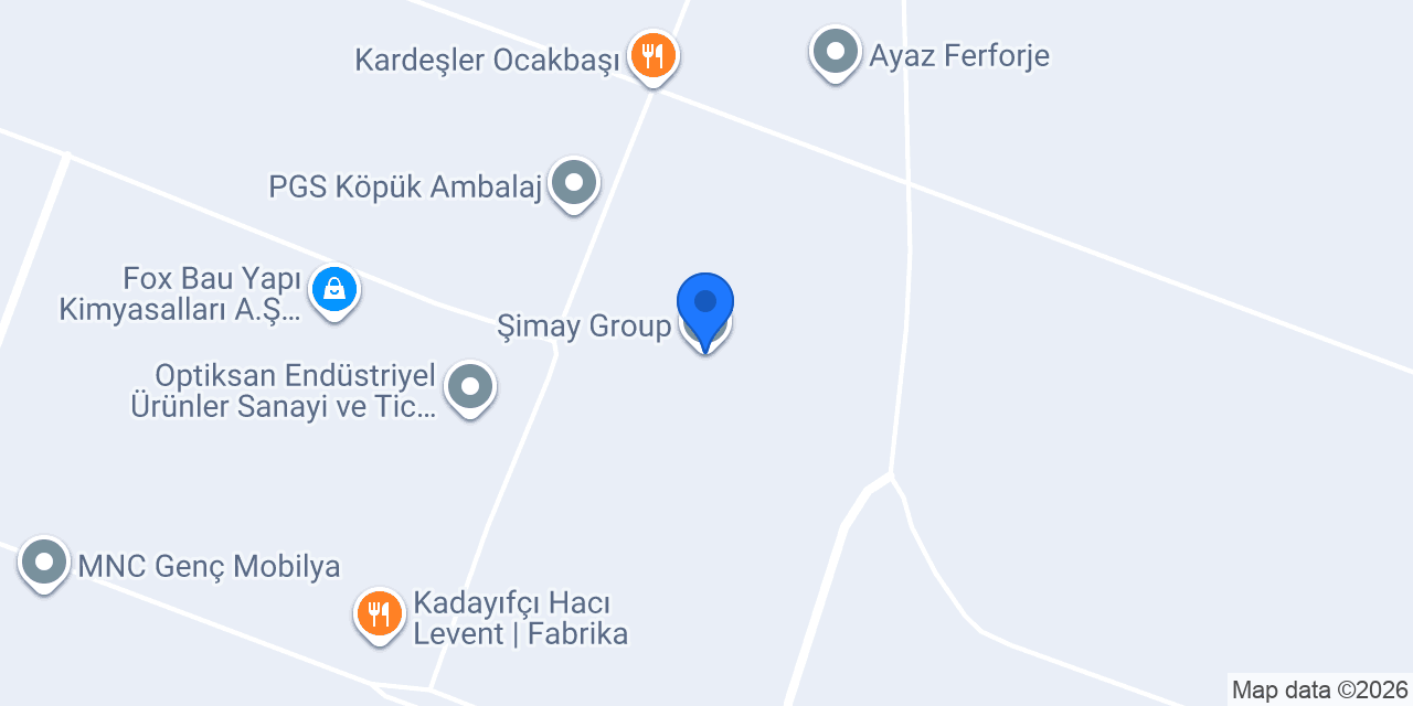 Şimay Group konumu