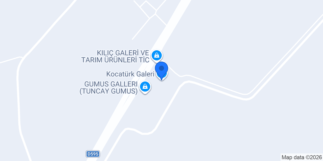 Kocatürk Galeri konumu