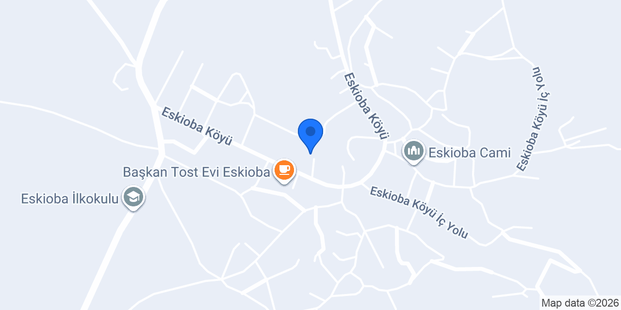 Eskioba Ortaokulu konumu