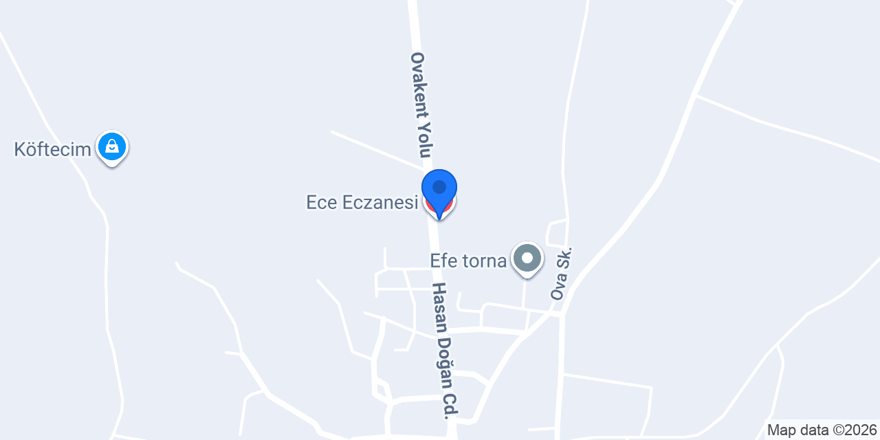 Ece Eczanesi konumu