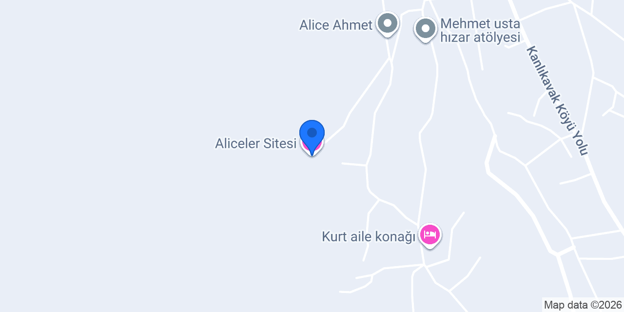 Aliceler Sitesi konumu