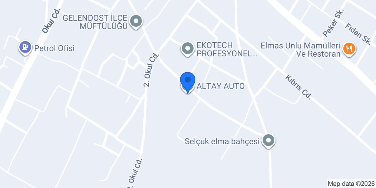 ALTAY AUTO konumu
