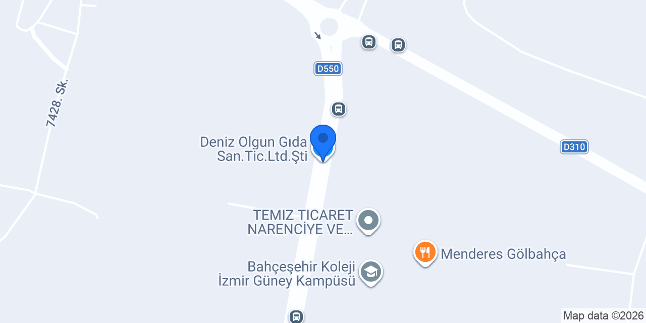 Deniz Olgun Gıda San.Tic.Ltd.Şti. konumu