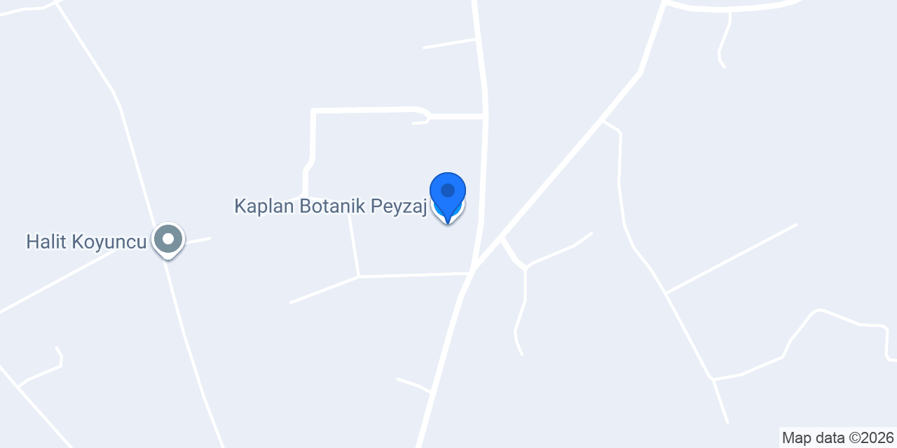 Kaplan Botanik Peyzaj konumu