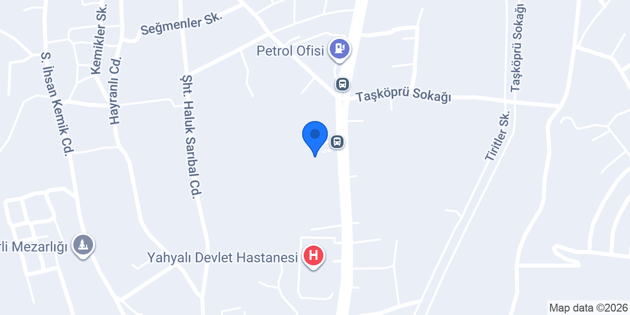 ÇAĞDAŞ TARIM MARKET YAHYALI konumu