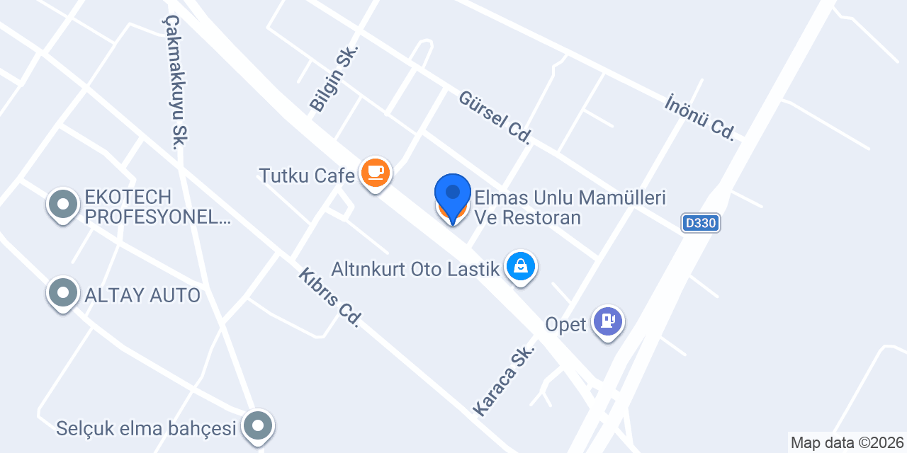 Elmas Unlu Mamülleri Ve Restoran konumu