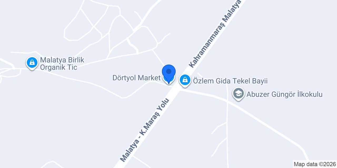 Dörtyol Market konumu