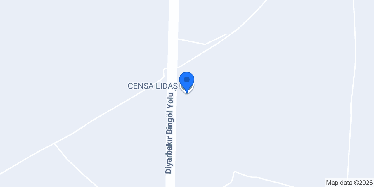 CENSA LİDAŞ konumu