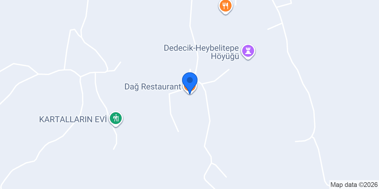 Dağ Restaurant konumu