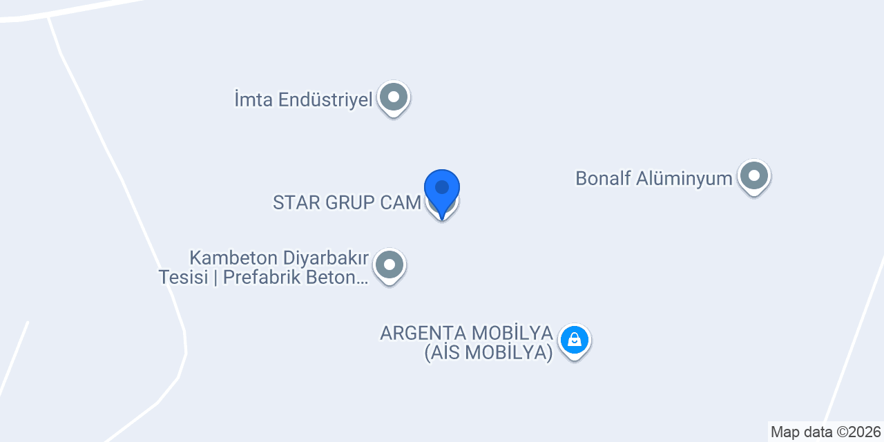 STAR GRUP CAM konumu