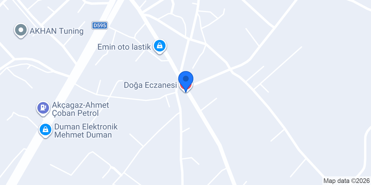 Doğa Eczanesi konumu