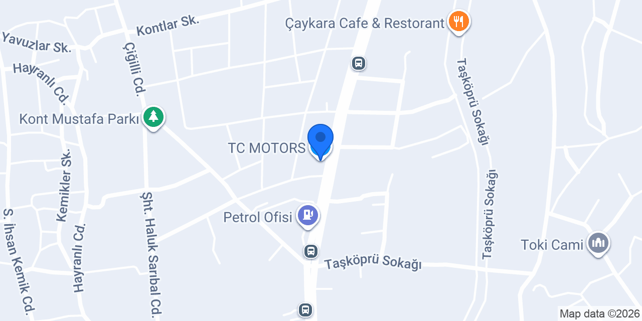 TC MOTORS konumu