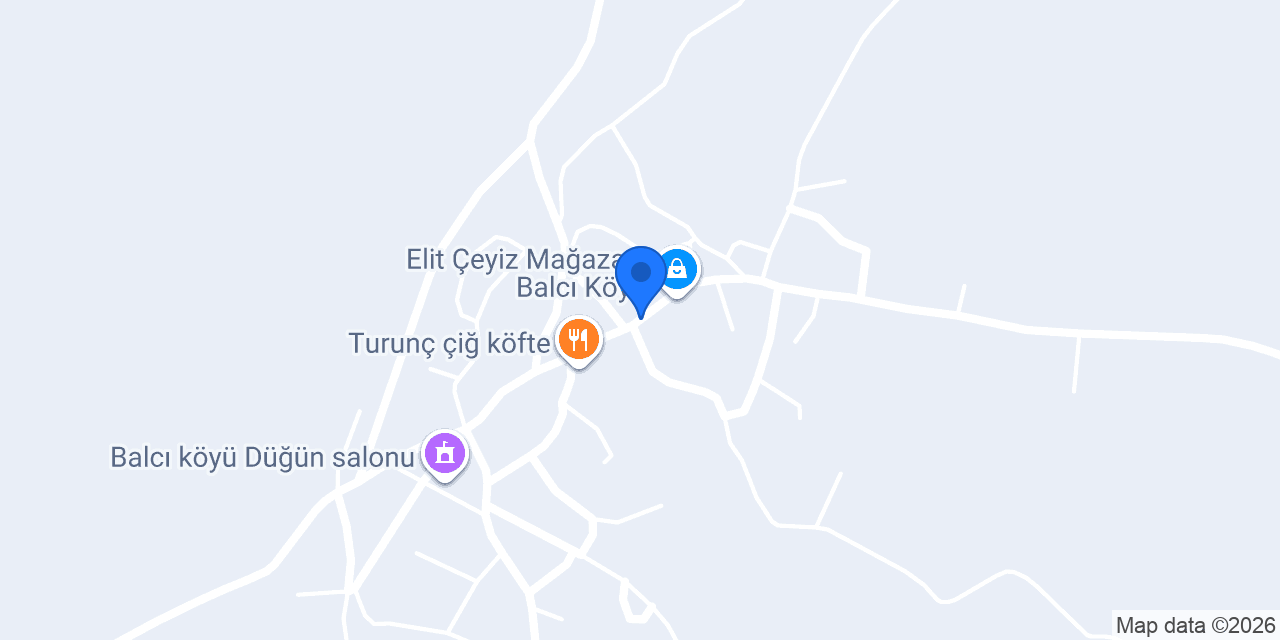 Balcı İlköğretim Okulu konumu