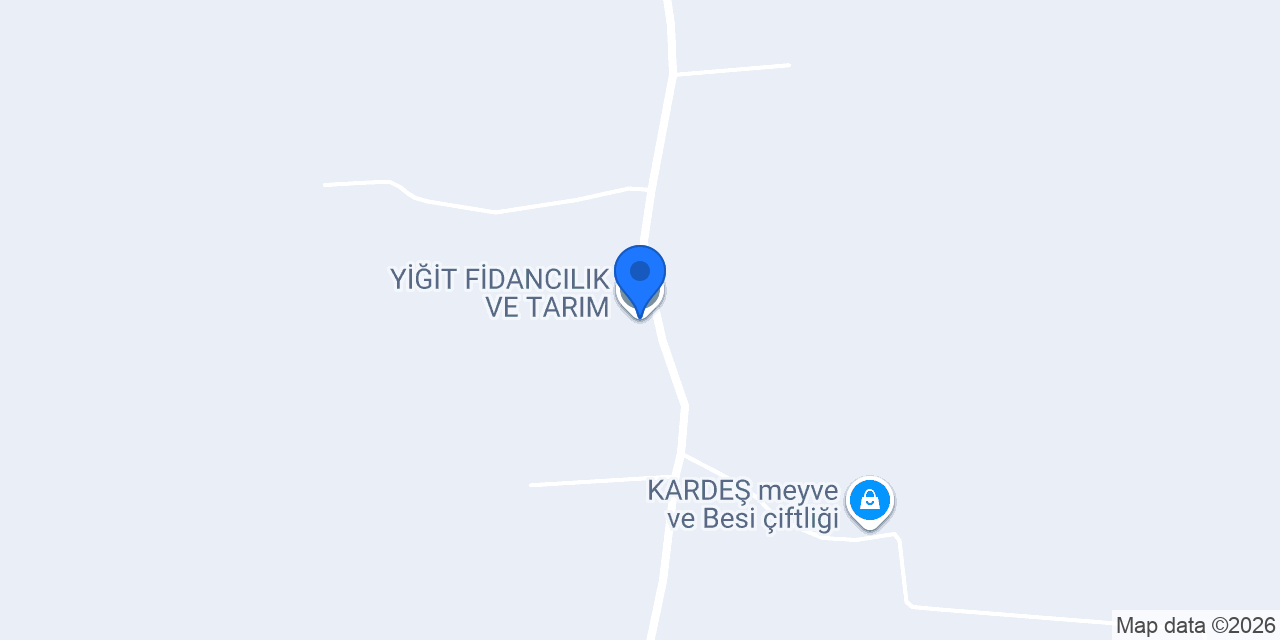 YİĞİT FİDANCILIK VE TARIM konumu