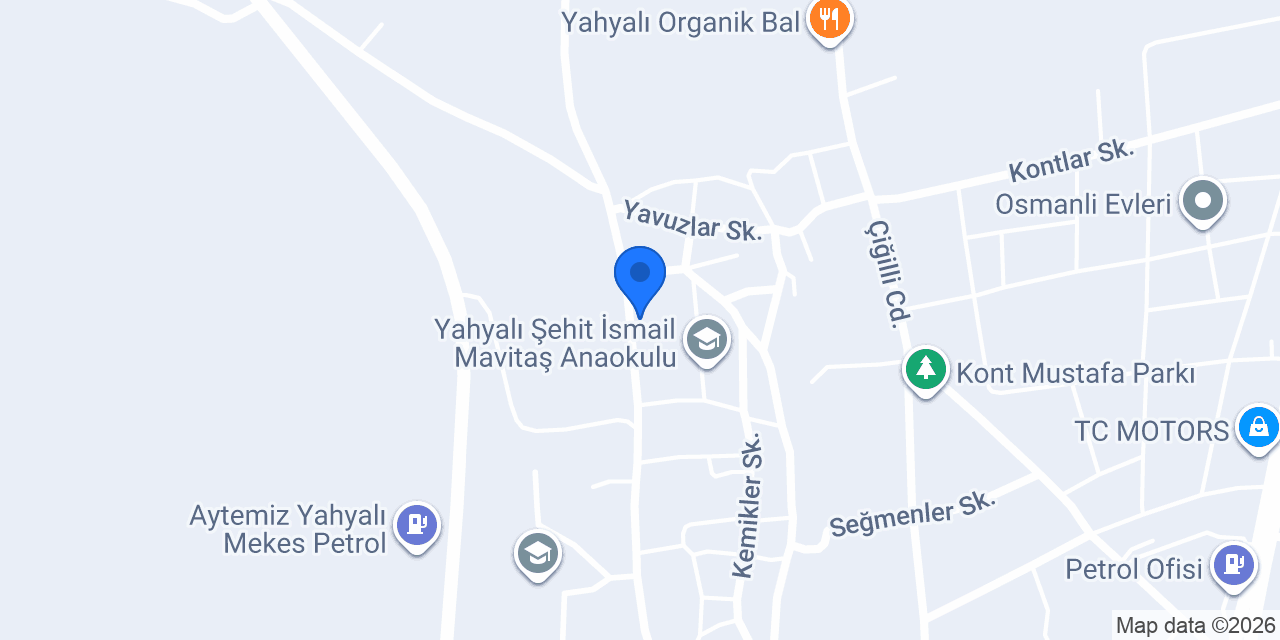 Namık Kemal İlkokulu konumu