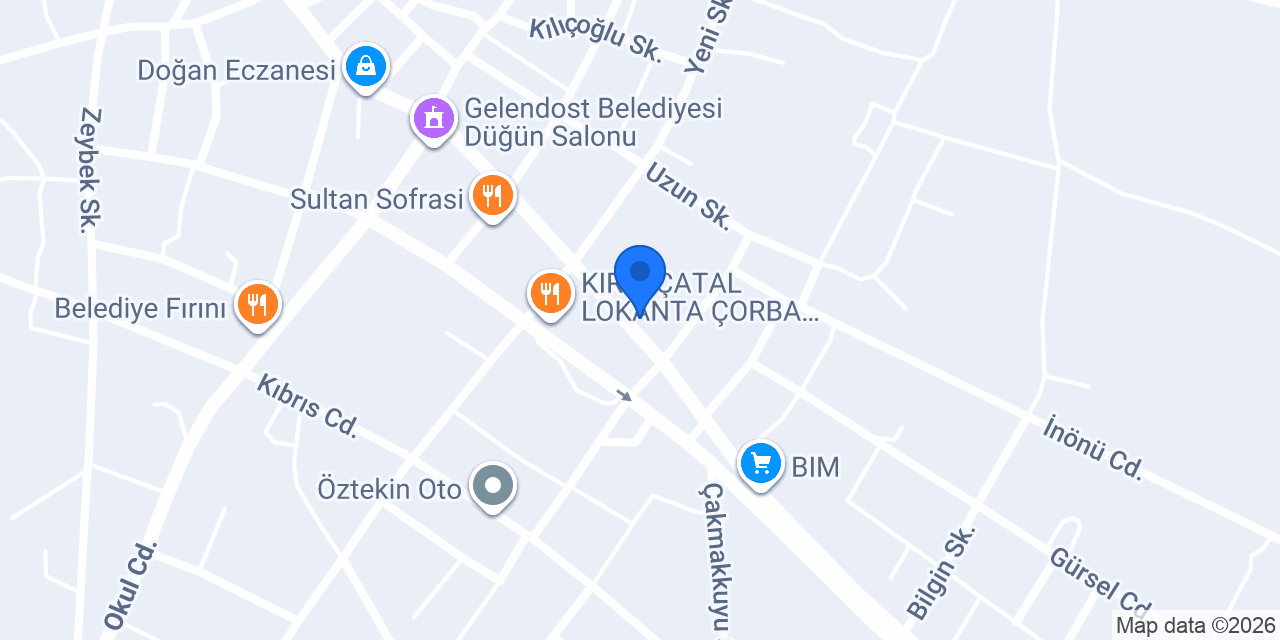 Tuğsam Tarım konumu