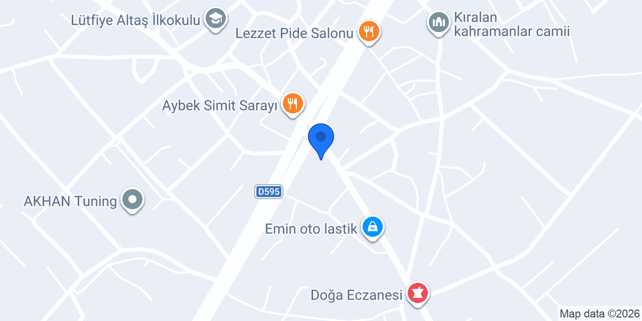 Kıralan İlkokulu konumu