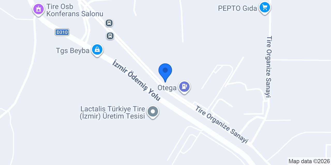 Nfc Gıda Fabrika konumu