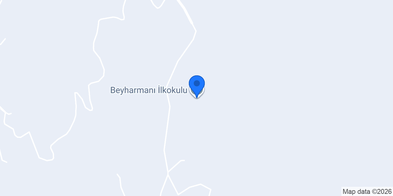 Beyharmanı İlkokulu konumu