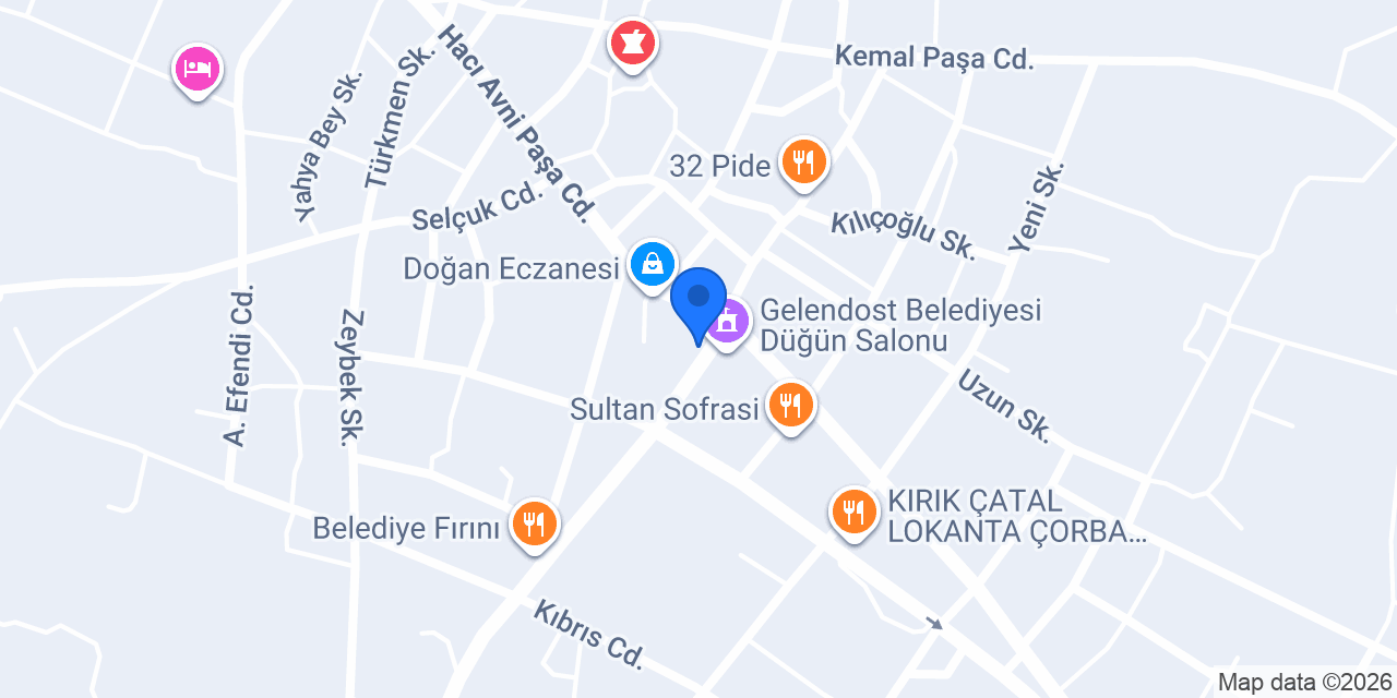 Hanimoğlu Erkek Kuaförü konumu
