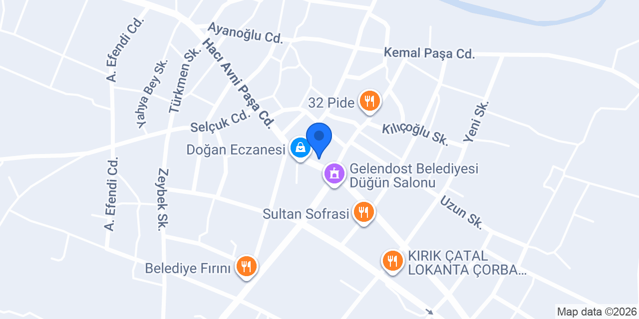 Laçin Eczanesi konumu