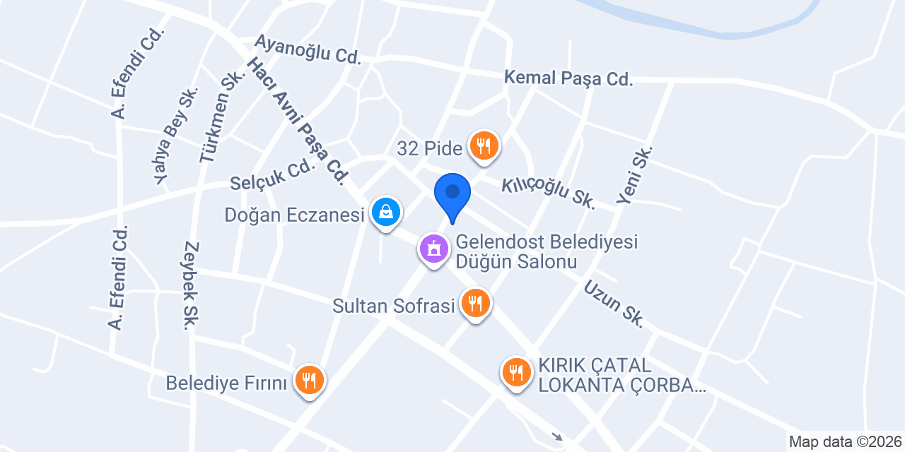 Mavi Ay Erkek Kuaförü konumu