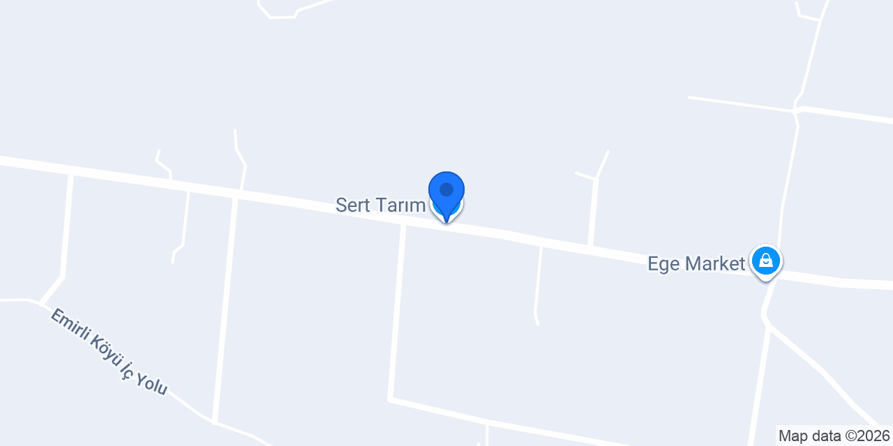 Sert Tarım konumu