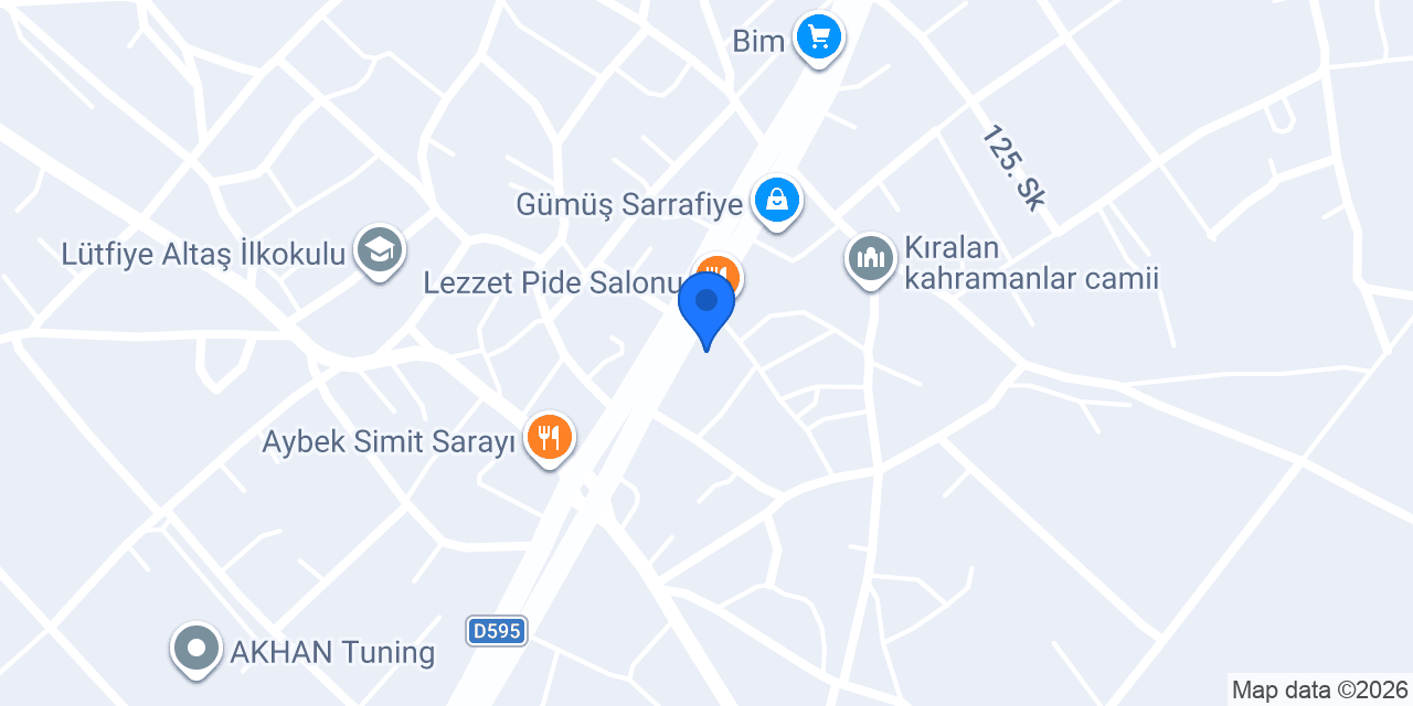 Altınkaşık lokantası konumu