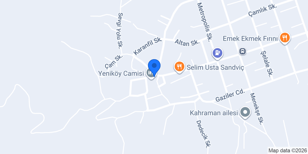 Havuzlu Kahve konumu