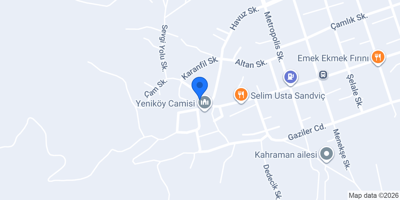 CAFE KAHVECİ konumu