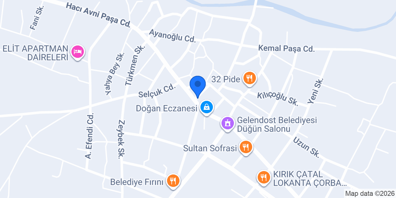 Sel Tesisat konumu