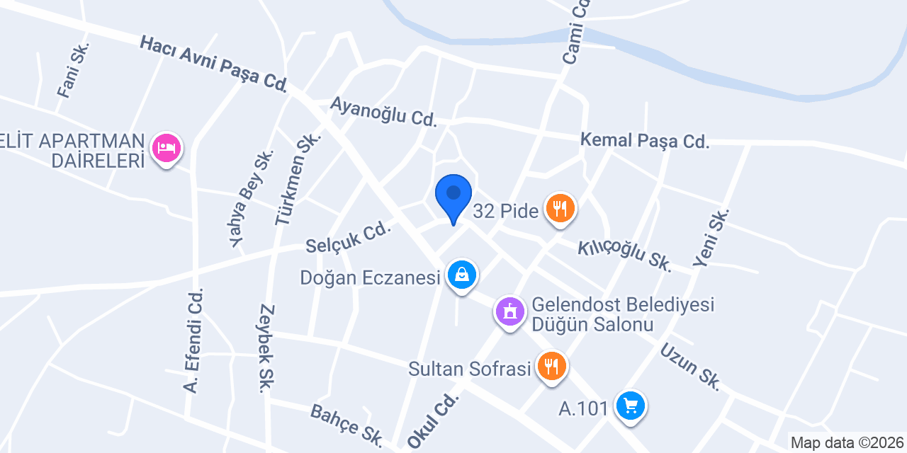 Bağıllı İlköğretim Okulu konumu