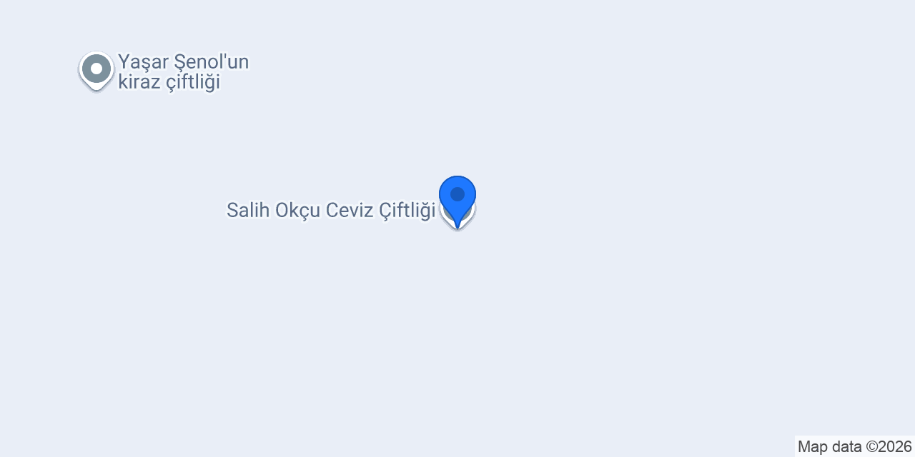 Salih Okçu Ceviz Çiftliği konumu