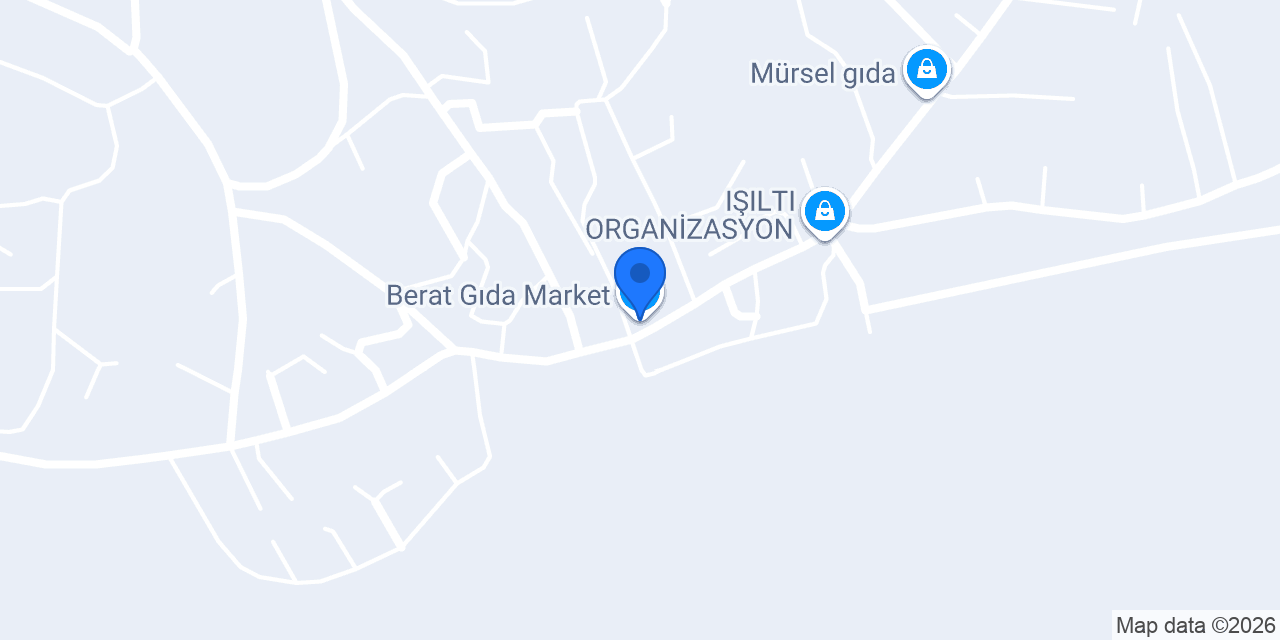 Berat Gıda Market konumu