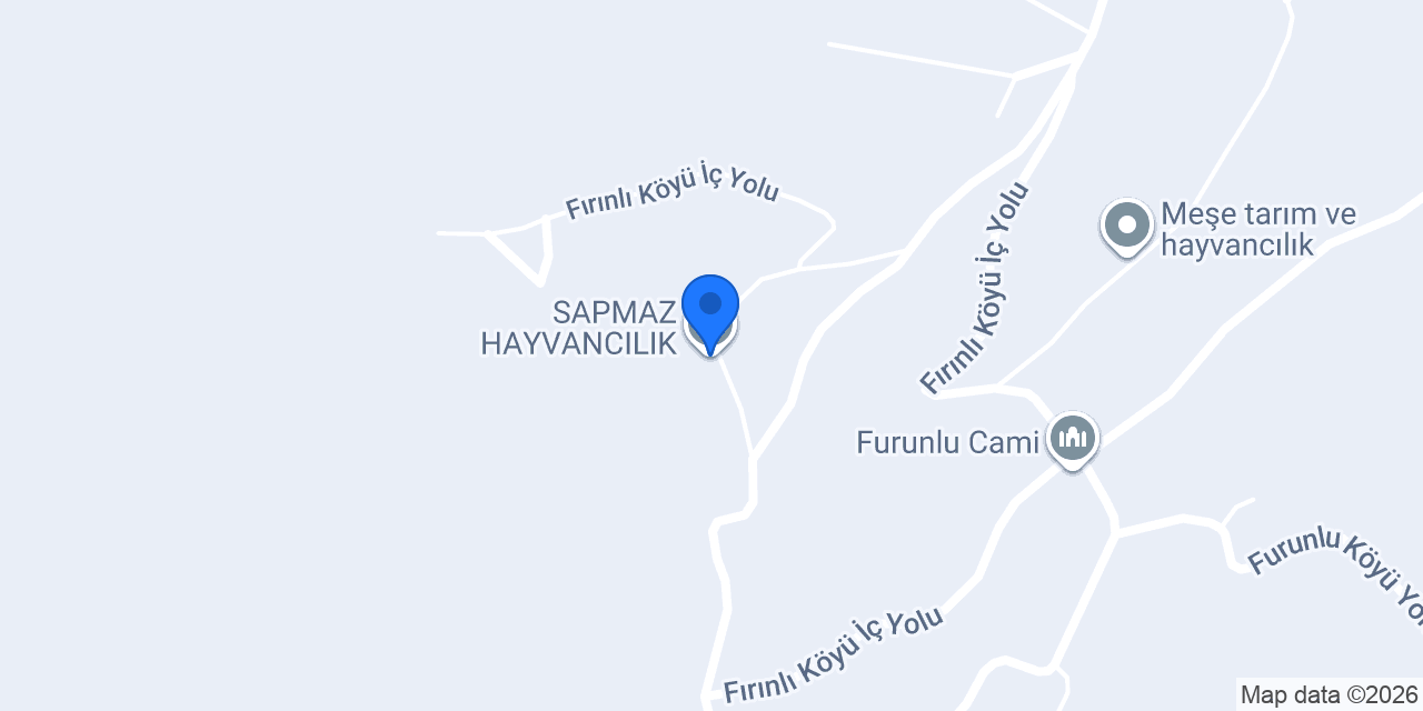 SAPMAZ HAYVANCILIK konumu
