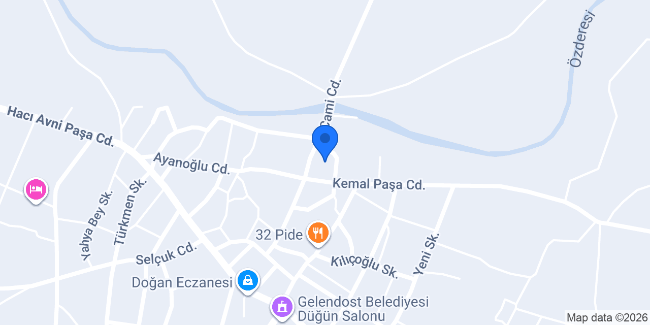 Günay Motor konumu