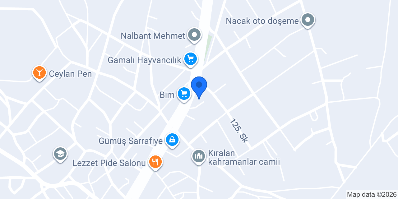 CAN OTO LASTİK konumu