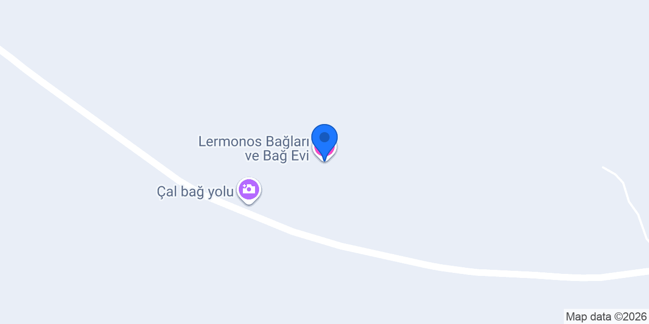 Lermonos Bağları ve Bağ Evi konumu