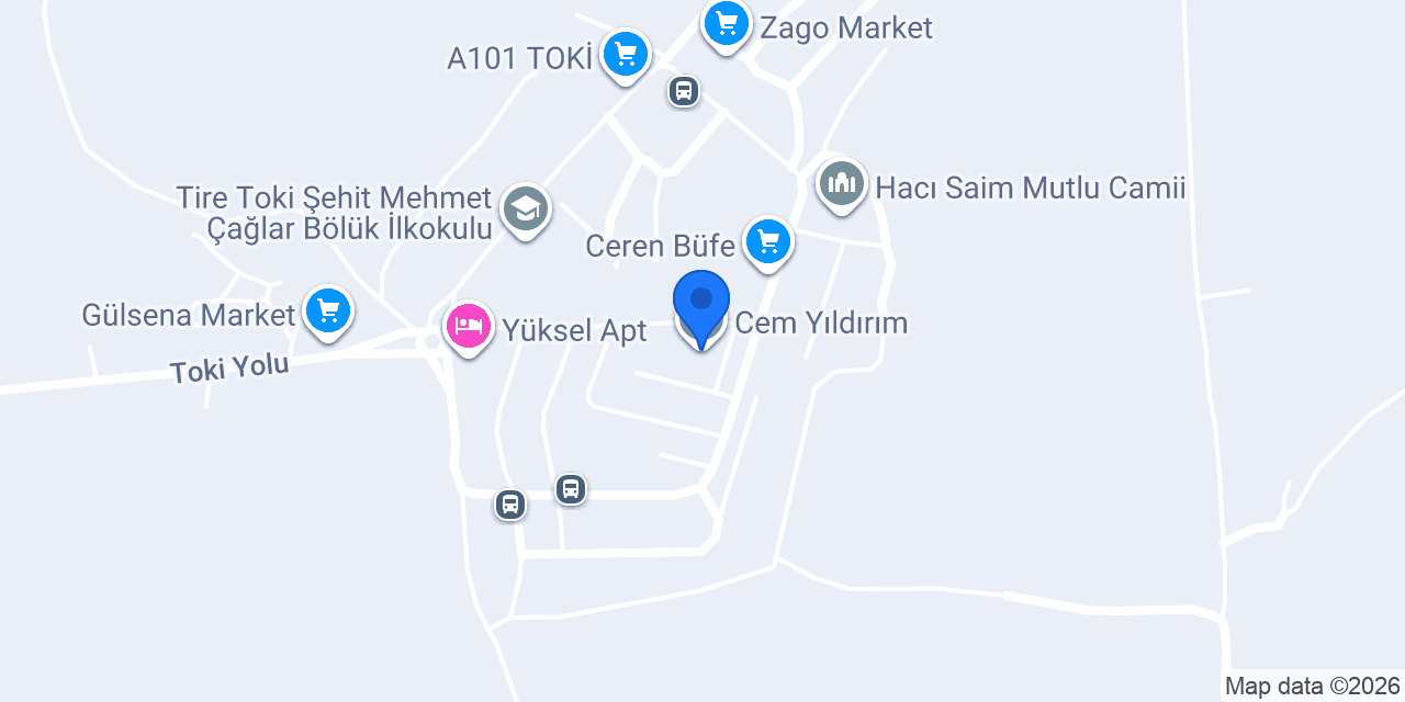 Cem Yıldırım konumu