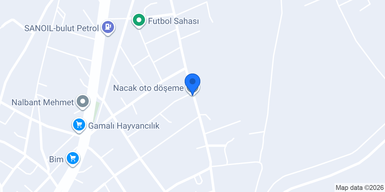 Nacak oto döşeme konumu