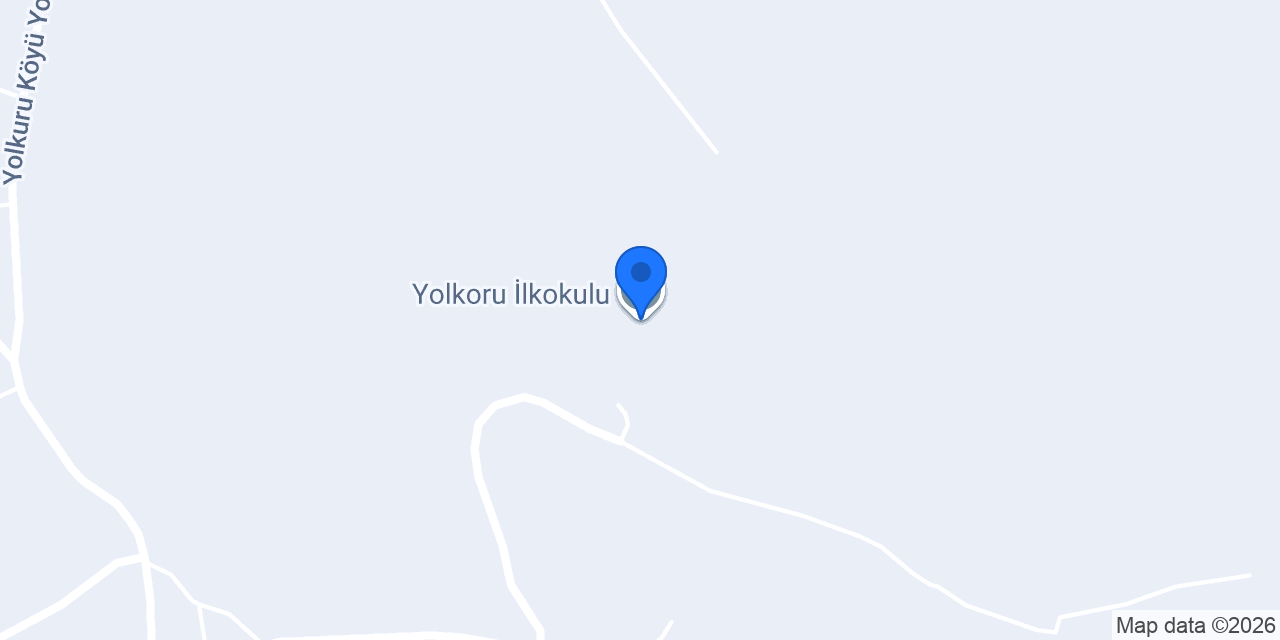 Yolkoru İlkokulu konumu