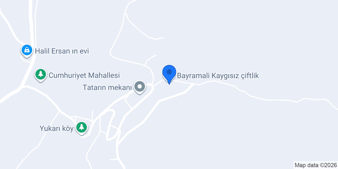 Bayramali Kaygısız çiftlik konumu