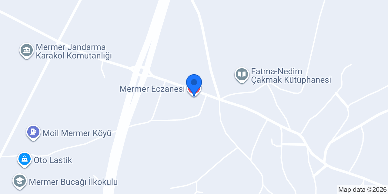 Mermer Eczanesi konumu