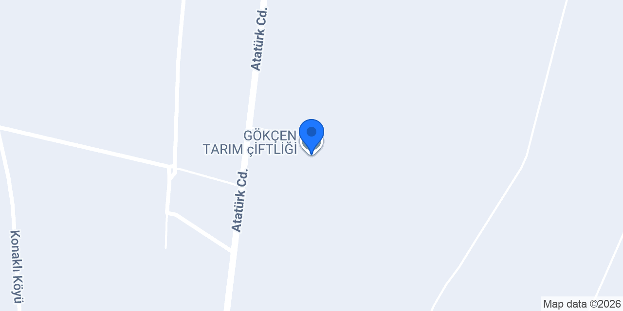 GÖKÇEN TARIM çİFTLİĞİ konumu