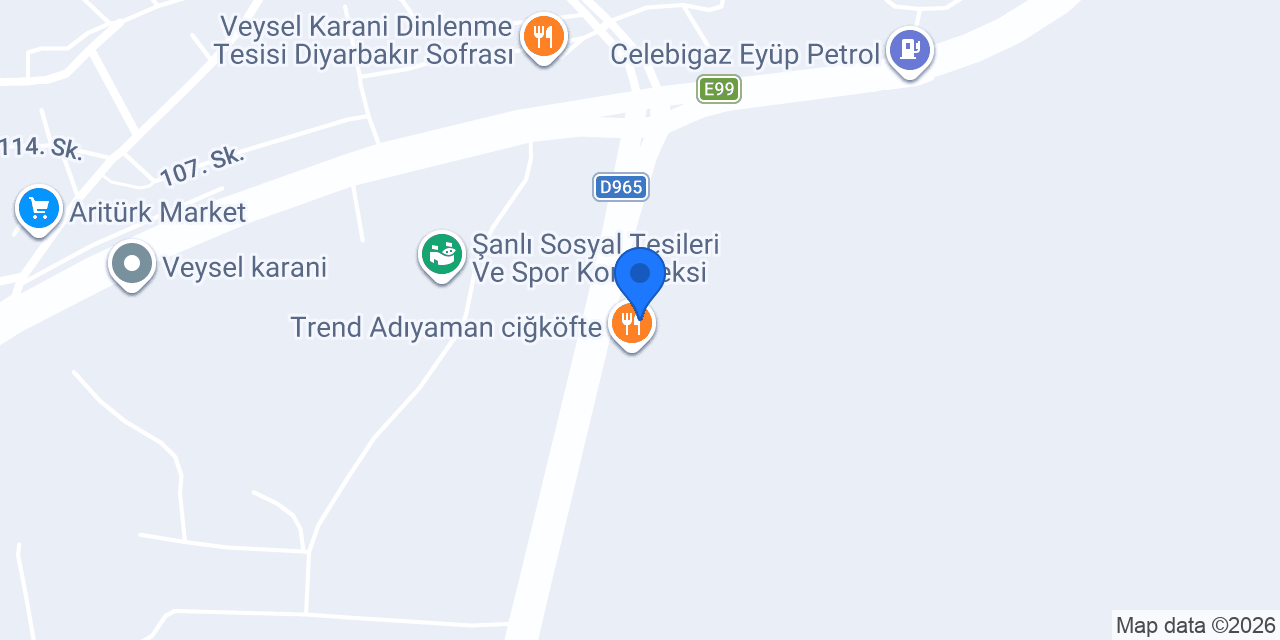 Kınay Gross Market konumu