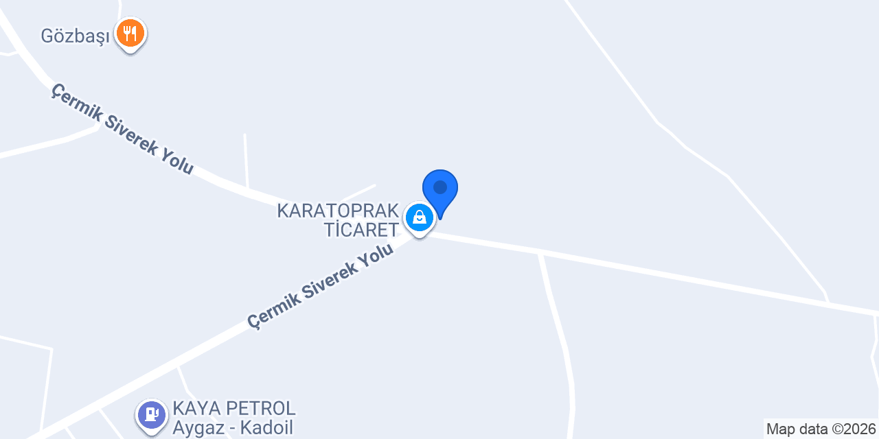 Öner ticaret konumu