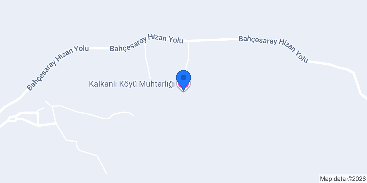 Kalkanlı Köyü Muhtarlığı konumu